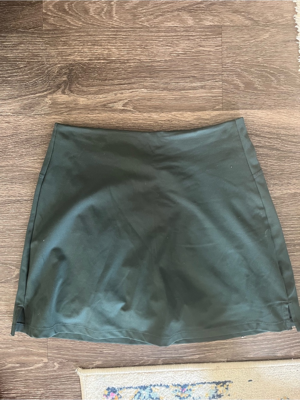 girlfriend collective dark green Activewear Skort